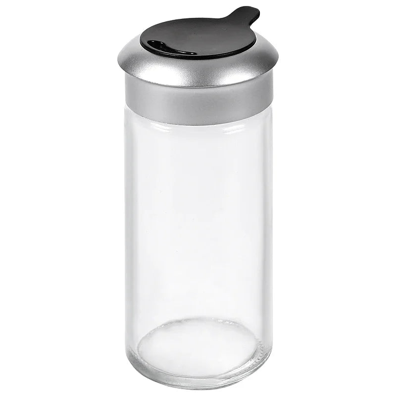 Clear Glass Spice Shaker Set